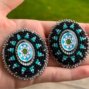 Native American Beaded earrings.